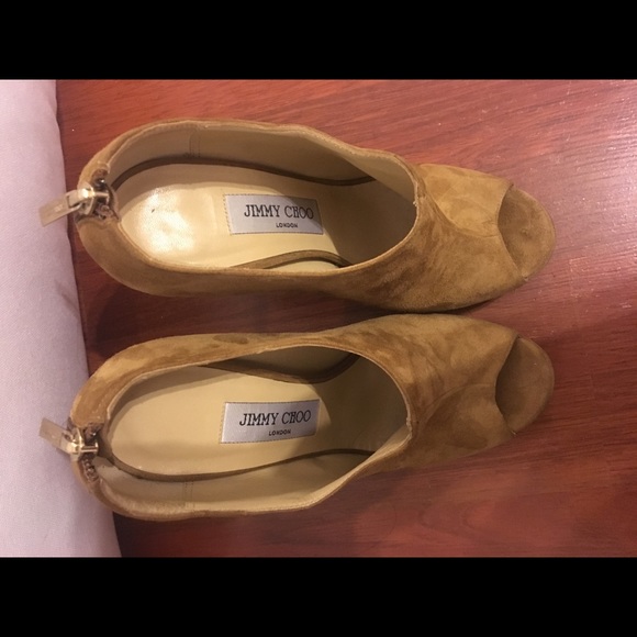 Jimmy Choo Open Toe Ankle Booties - Picture 7 of 8